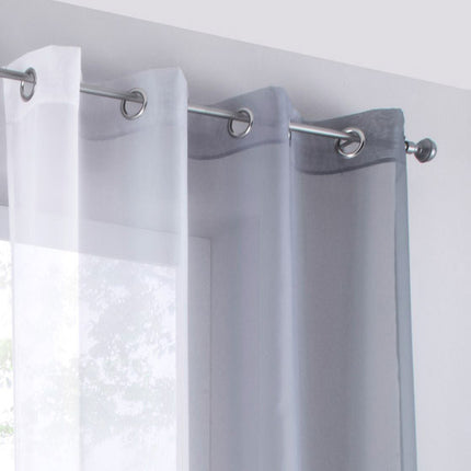 2er Pack Gardinen Vertikal Farbverlauf Druck Transparent »Modena« mit Ösen und Raffhalter, Vorhang, Dekoschal 10000183