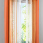 Orangetöne / HxB 145x140 cm