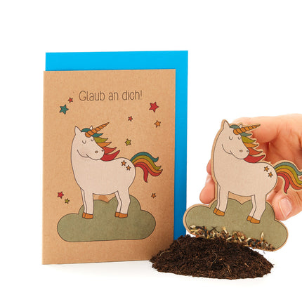Grußkarte "Glaub an dich"