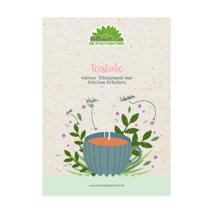 Kräuterkiste "Teestube"