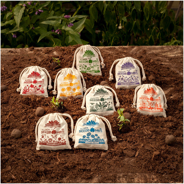 Samenbomben-Komplettpaket – 8 Sorten