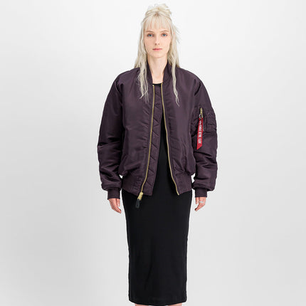 Alpha Industries MA-1 (HERITAGE) Bomberjacke - Plum