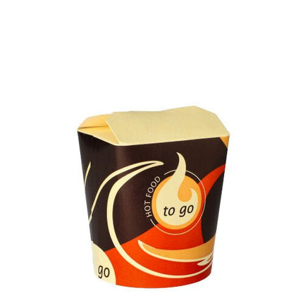 Starpak 50 Snackboxen "To Go" eckig - 550 ml