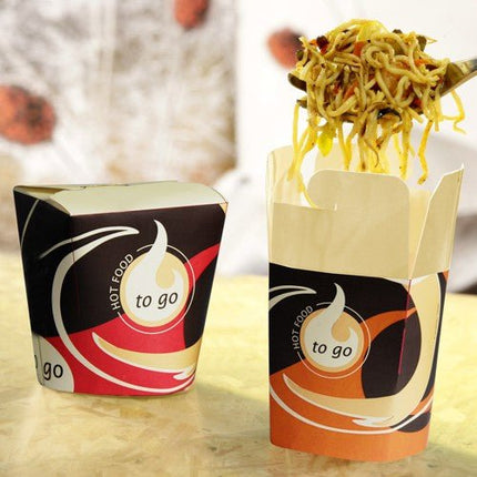 Starpak 50 Snackboxen "To Go" eckig - 550 ml