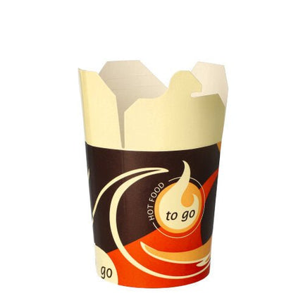 Starpak 50 Snackboxen "To Go" eckig - 550 ml