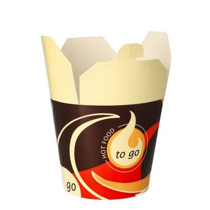 Starpak 50 Snackboxen "To Go" eckig - 750 ml