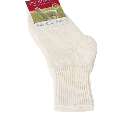 Apu Kuntur - Alpaka Socken Kinder – Baby Alpaka & Pima Baumwolle, extra weich
