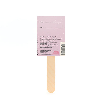 Danke, dass du mir beim Wachsen geholfen hast - Saatgruß