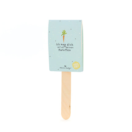 Ich mag dich mit all deinen Karotten - Saatgruß (BIO)