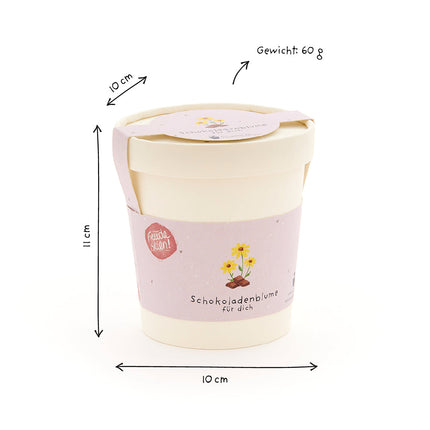Schokoladenblume - Becher