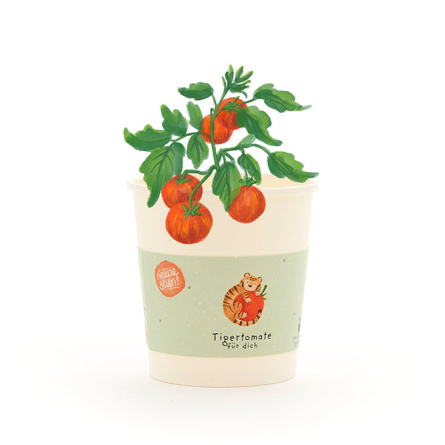 Tigertomate - Becher