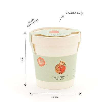 Tigertomate - Becher