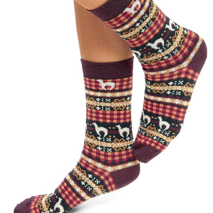 Apu Kuntur - Alpaka Premium Socken Candela – Wärme & Stil im Anden-Look