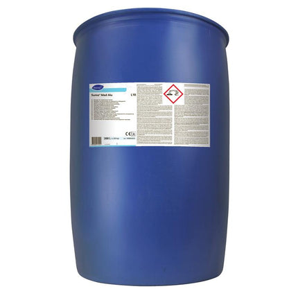 Suma Med Alu, rezepturgleich zu Suma Jade Pur-Eco L8,  geeignet für Waschanlagen für Speisetransportwagen | Fass (200 l)