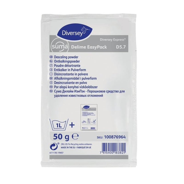 Suma Delime EP D5.7, Pulverförmiger Entkalker | Packung (50 g)