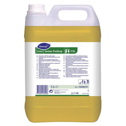 TASKI Jontec ProStrip, Kraftvoller alkalischer Grundreiniger mit effektiver Reinigungsformel | Kanister (5 l)