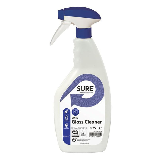 SURE Glass Cleaner, Gebrauchsfertiger Glasreiniger