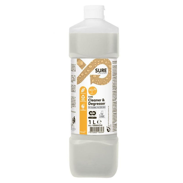 SURE Cleaner & Degreaser, Fettlöser, für wasserfeste Oberflächen