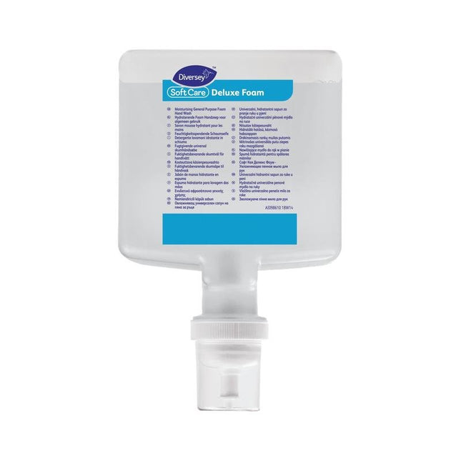 Soft Care Deluxe Foam, Verwöhnende Schaumseife für hohe Ansprüche | Kartusche (1300 ml)