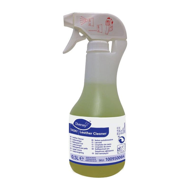 TASKI Leather Cleaner 6x0,5L, Reiniger für Leder | Flasche (500 ml)