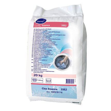 Clax Essence 35E2, Vollwaschmittel, phosphatfrei, für weiches bis mittlehartes Wasser | Sack (20 kg)