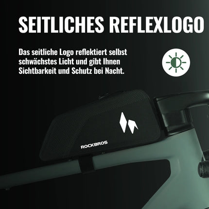 100% Wasserdichtes Oberrohrtasche 1L AS-151 RideMate