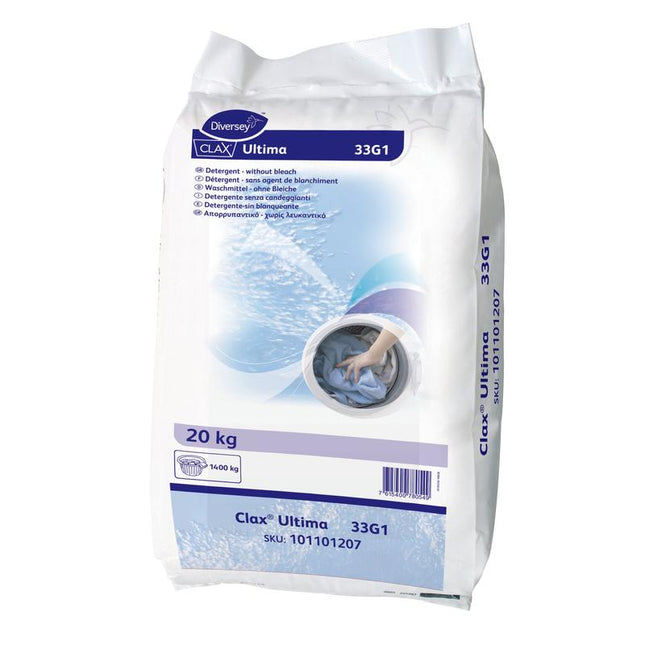 Clax Ultima 33G1, Enzymatisches Vor- und Buntwaschmittel | Sack (20 kg)