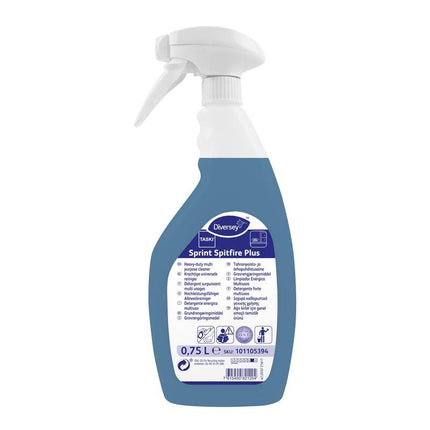 TASKI Sprint Spitfire Plus, Gebrauchsfertiger, alkalischer Hochleistungsreiniger | Flasche (750 ml)