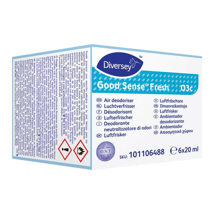 Good Sense Fresh, Duftpatrone für das Good Sense Lufterfrischersystem | Packung (6 Stück)
