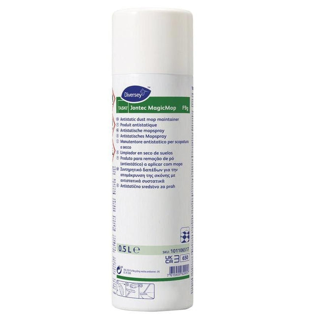 TASKI Jontec MagicMop, Langanhaltendes, astatisches Feuchtwischmittel | Dose (500 ml)