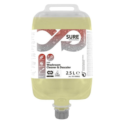 SURE Washroom Cleaner & Descaler, Sanitärreiniger und Entkalker