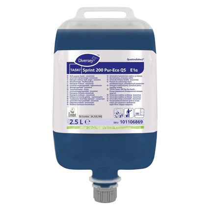 TASKI Sprint 200 Pur-Eco , Neutraler, streifenfreier Oberflächenreiniger, EU Umweltzertifizierung