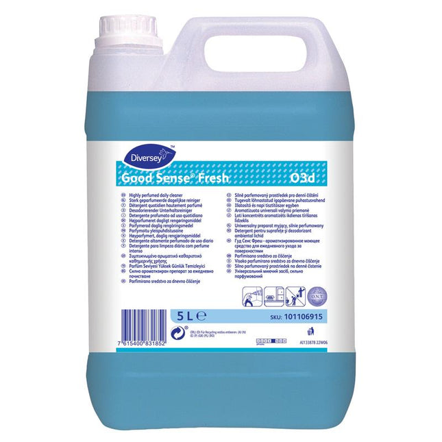 Good Sense Fresh, Hochparfümierter Allzweckreiniger mit O.N.T. Technologie | Kanister (5 l)