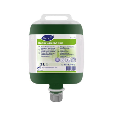 Room Care R2 plus, Flüssiger, desinfizierender Oberflächenreiniger, Hochkonzentrat | Beutel (2 l)