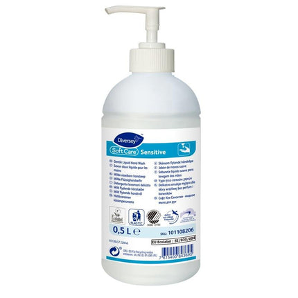 Soft Care Sensitive Milde Handwaschlotion ohne Parfüm und Farbstoffe