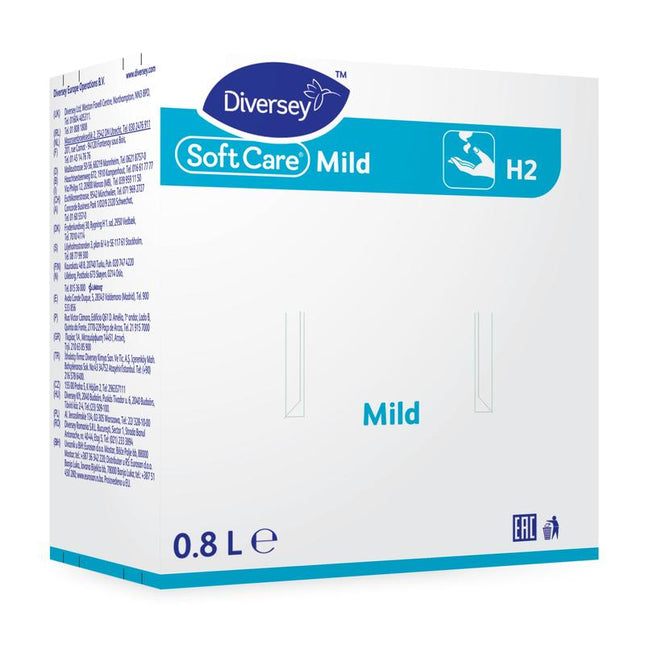Soft Care Mild, Milde Seifenlotion zur Händereinigung | Kartusche (800 ml)