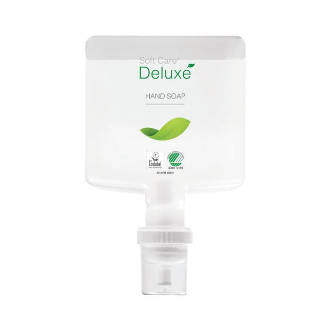 Soft Care Deluxe Hand Soap, Hochwertige Handwaschlotion | Kartusche (1300 ml)