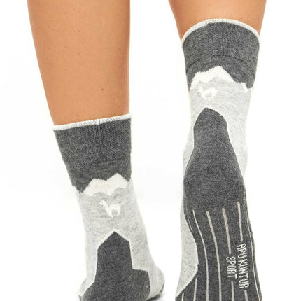 Apu Kuntur - Alpaka Premium Wandersocken | Baby-Alpaka-Pima-Mix