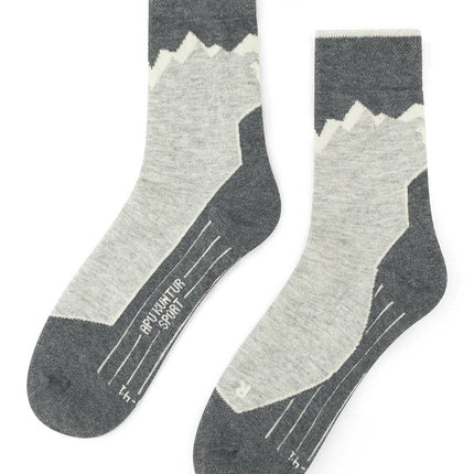 Apu Kuntur - Alpaka Premium Wandersocken | Baby-Alpaka-Pima-Mix