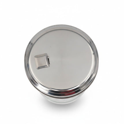 Gewürzstreuer Glas mit Metalldeckel, 100-300ml, transparent, Zuckerstreuer und Ölspender