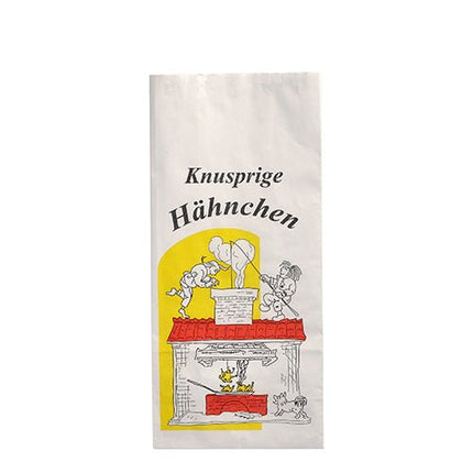 Starpak 100 Hähnchenbeutel, Papier mit Alu-Einlage