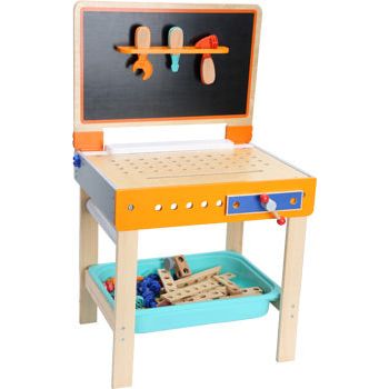small foot Werkbank mit Maltisch und Bastelltisch ab 3 Jahren
