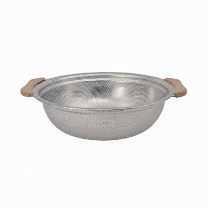 Küchensieb Edelstahl 32 cm mit Kunststoffgriffen, robust