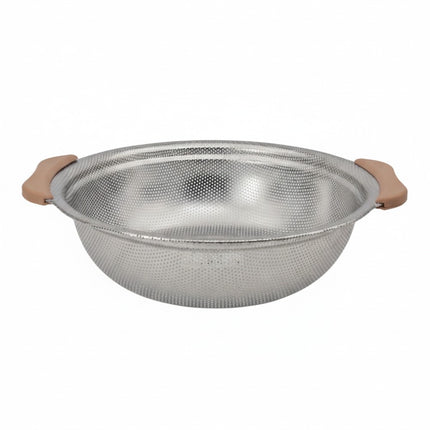 Küchensieb Edelstahl 32 cm mit Kunststoffgriffen, robust