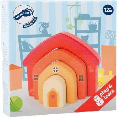 Motorikhaus aus Holz – Small Foot 10648 | ab 12 Monaten