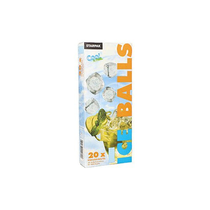 Starpak 20 Eiskugelbeutel mit Selbstverschluss und Easy release | Faltschachtel (20 Stück)