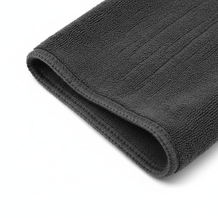 Autotrockentuch Mikrofaser 60x90 cm, schwarz, hochsaugfähig für die Autopflege