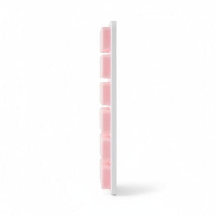 Eiswürfelform 16 Fächer, Kunststoff, Rosa, Eiswürfelbehälter für die Küche