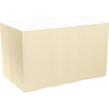 Dunicel-Tableskirts, selbstklebend 72 cm, 5 Abschnitte à 4 m