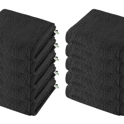 10er Set Handtücher Premium Qualität »Montreal« 500 g/m² 100% Bio Baumwolle Made in Green 2020102-10